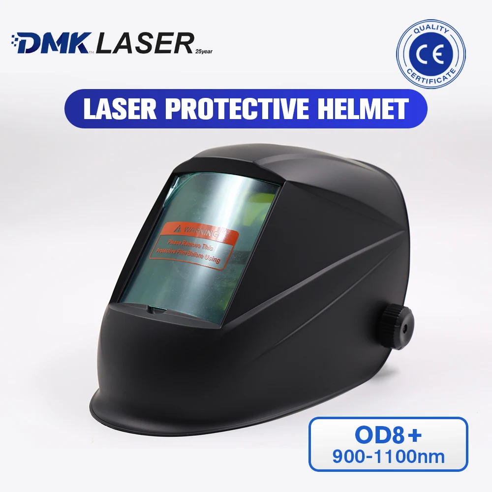 DMK Laserschweißhelme Laserschutzmaske elektronische Schweißermaske CE OD8+ 900-1100 nm für Betreiber Anti-Strahlung TRQ-WS01