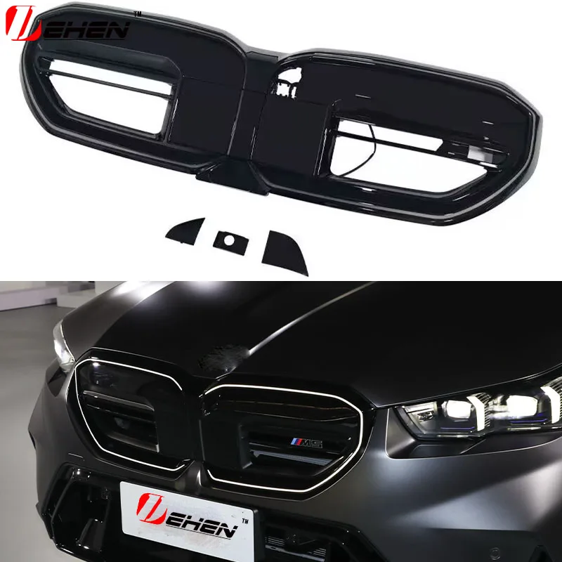 

Suitable for the 2021 - 2023 model year BMW 5 Series G30 for modifying into an M5 G60 with black carbon fiber racing grille
