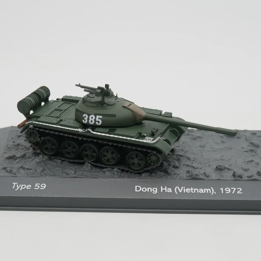 Ixo 1:72 Scale Diecast Alloy Type 59 Medium Tank Model Militarized Combat Track Type Classics Souvenir Adult Gifts Toys Display