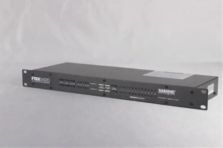 

FBX2420 dual channel feedback suppressor/original line howling suppressor frequency shifter