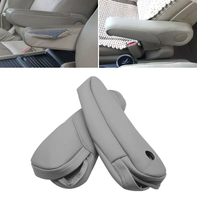 For Honda CRV 2007 2008 2009 Interior Armrest Seat Handle Cover Easy Install Microfiber Leather Car Auto Accessories Decoration