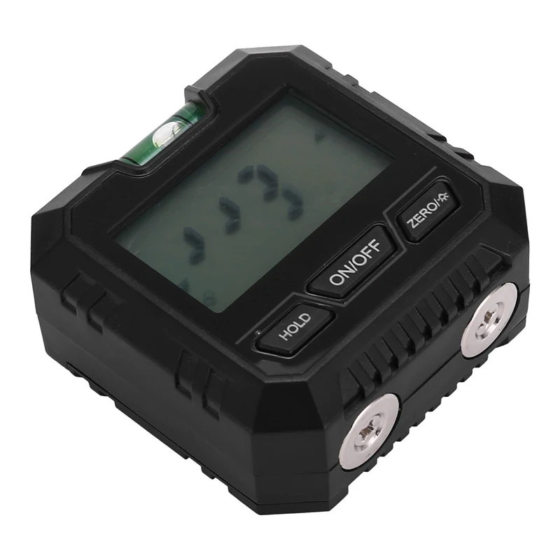 Mini Digital Protractor Inclinometer Electronic Goniometer Level Angle Measurement Meter Finder Level Box Black-A68X view 3