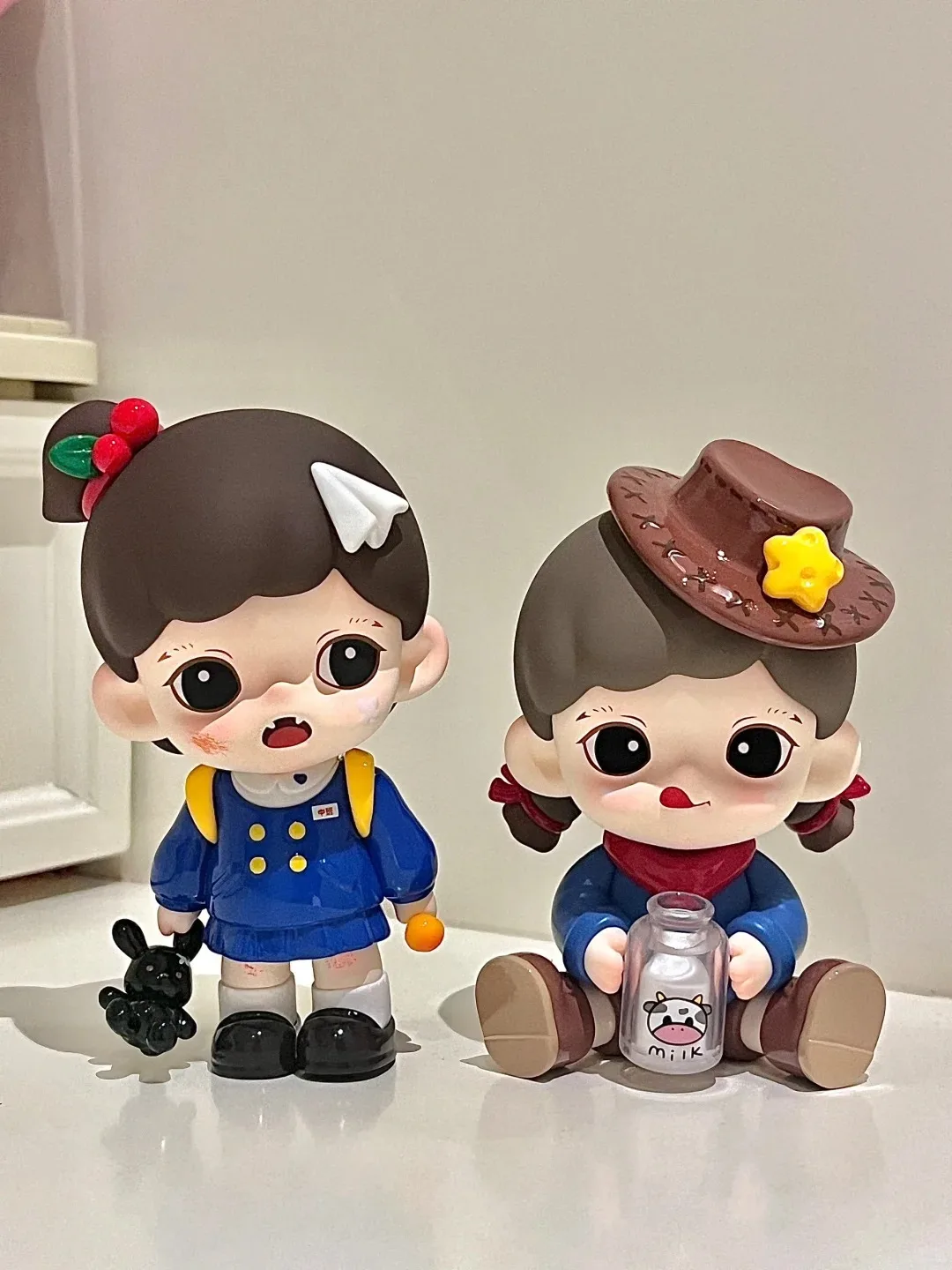 طفل زوريا أنا بوس سلسلة صندوق أعمى Kawaii جمع منضدية الديكور عمل أنيمي الشكل مفاجأة غامض الهدايا اللعب