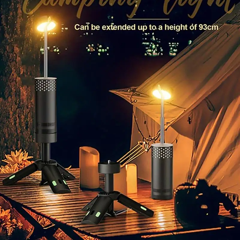 

1pcs 10000mAh Camping Light Dimming Camping Lantern with Tripod and SOS Rescue Signal Adventure Hiking Emergency Portable