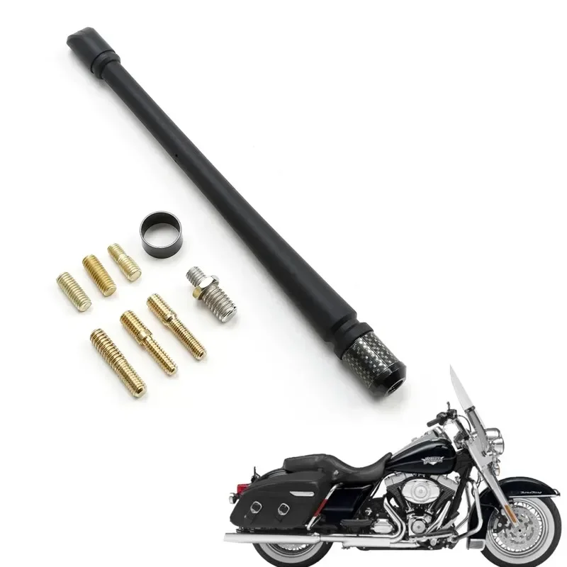 

Для Harley Touring Street Electra Glide Road King Sportster 1998-2023 Moto AM/FM радиосигнал 7,5-дюймовая антенна