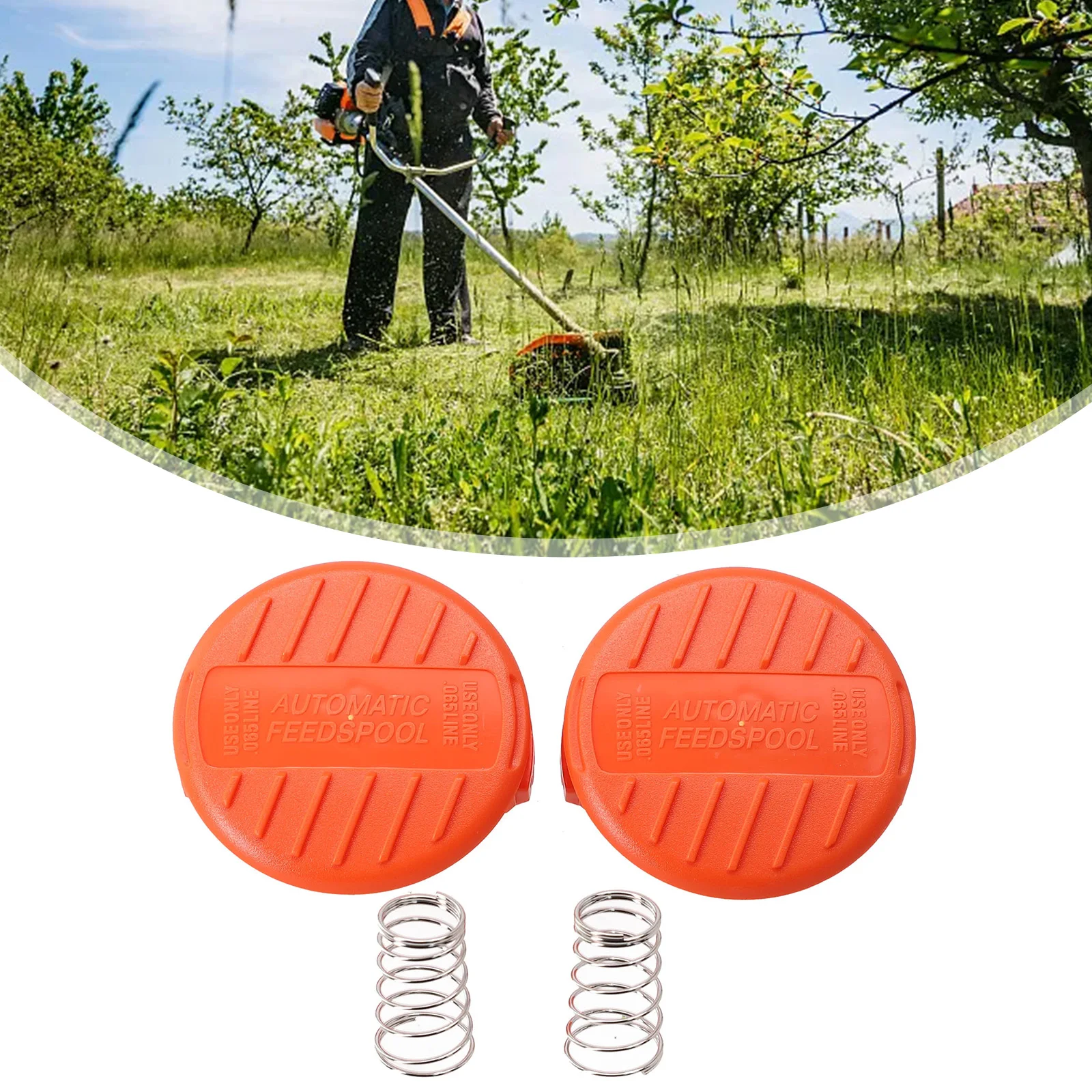 Cover Spool Cap Equipment For Black & Decker Replacement ST4525 ST5528 385022-02 Spare 385022-03 String Trimmer