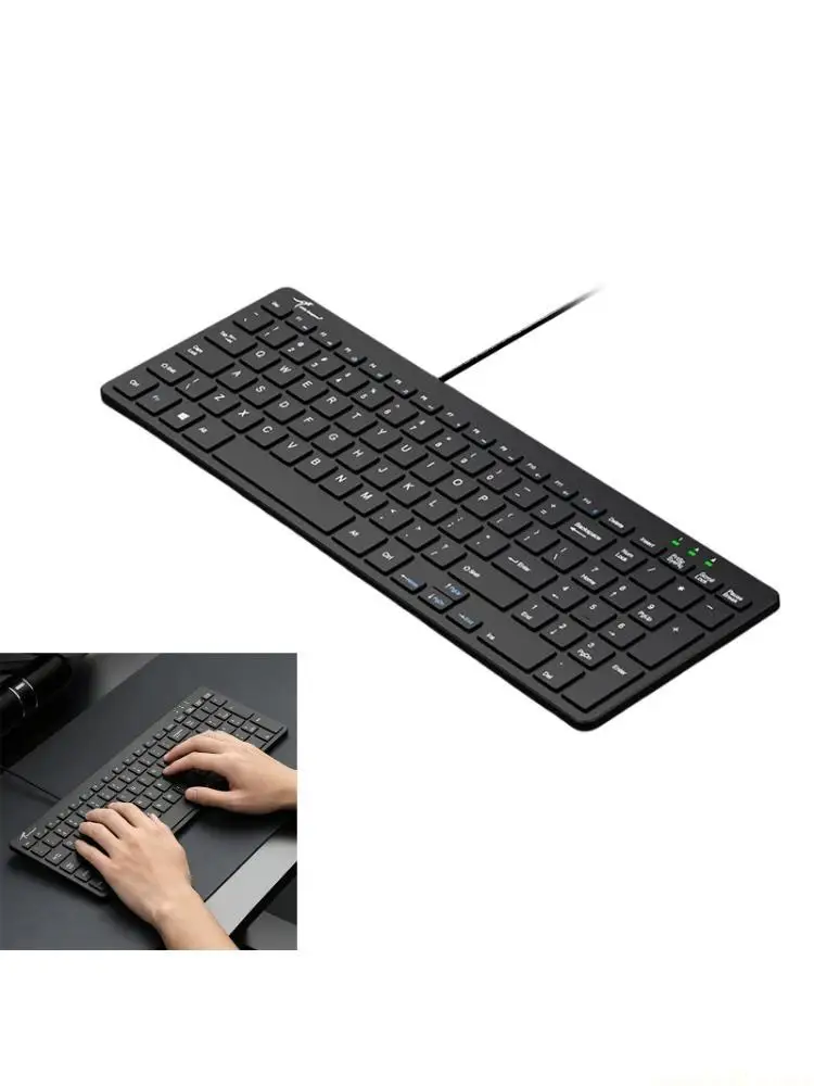 Silents 100Keys Keyboard USB Cord IP67 Waterproof For Heavy Duty Environments