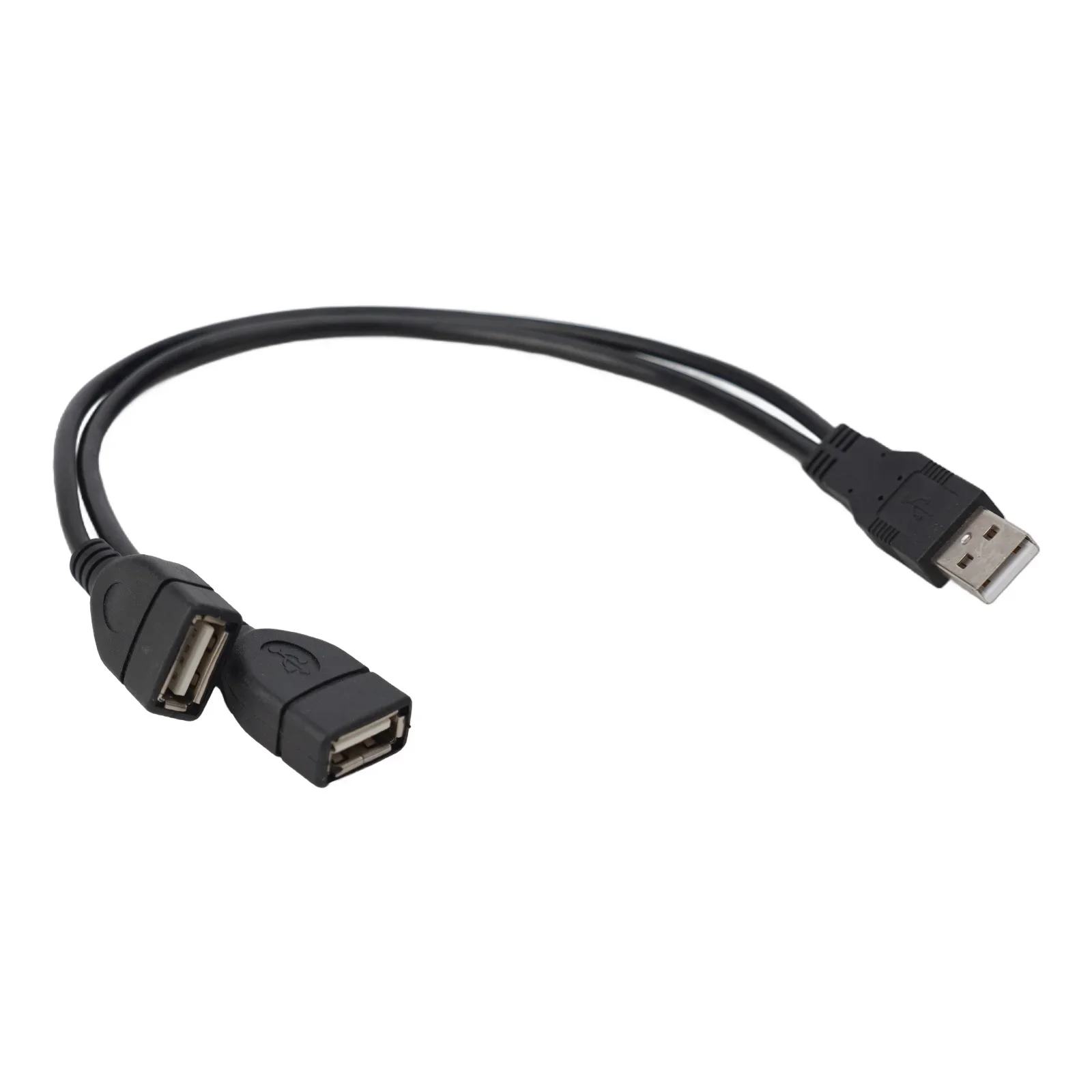 Efficient and Easy to Use USB 2 0 A Male To 2 Dual USB Male Y Splitter Hub Power Cord Adapter Cable for Multiple Connections