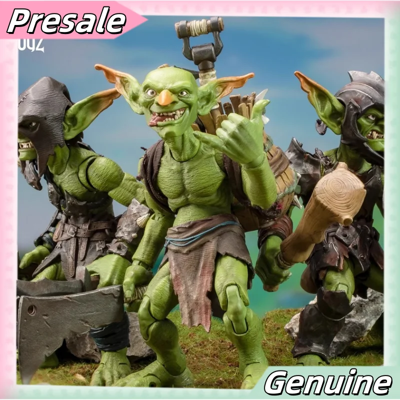 

【Предпродажа】Шарнирная фигурка Metytoyz Adventurer World Goblin Adventure Team — сменные руки и лицо, оригинальная модель в подарок