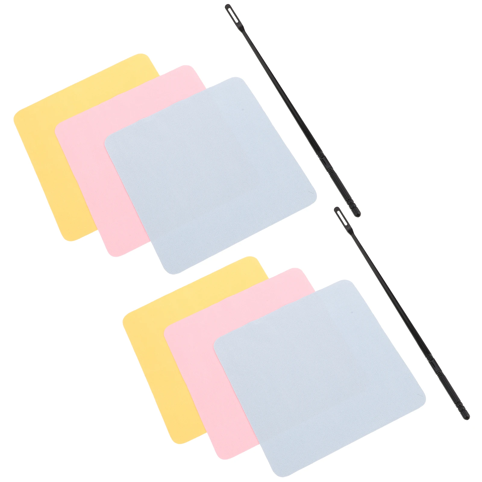 

2 Cleaning Rods 6 Cloths Instrument Care Set Flute Saxophone Wind Tools Polishing Cloth Musical Repair Kit Accessories