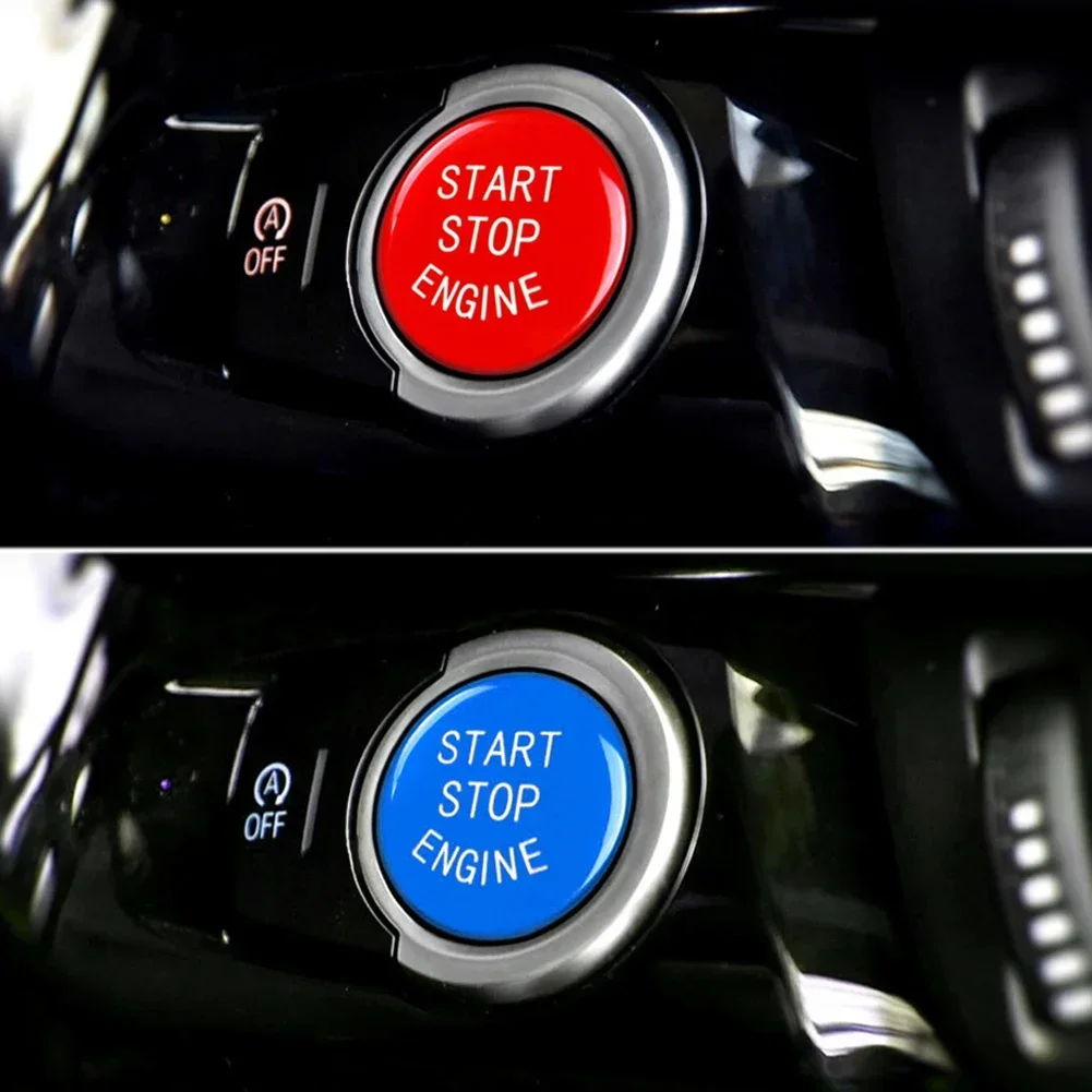 For BMW 1/3/5 Series E87 E90/E91/E92/E93 E60 X1 E84 X3 E83 X5 E70 X6 E7 Car Engine Start Stop Switch Button Replace Cover