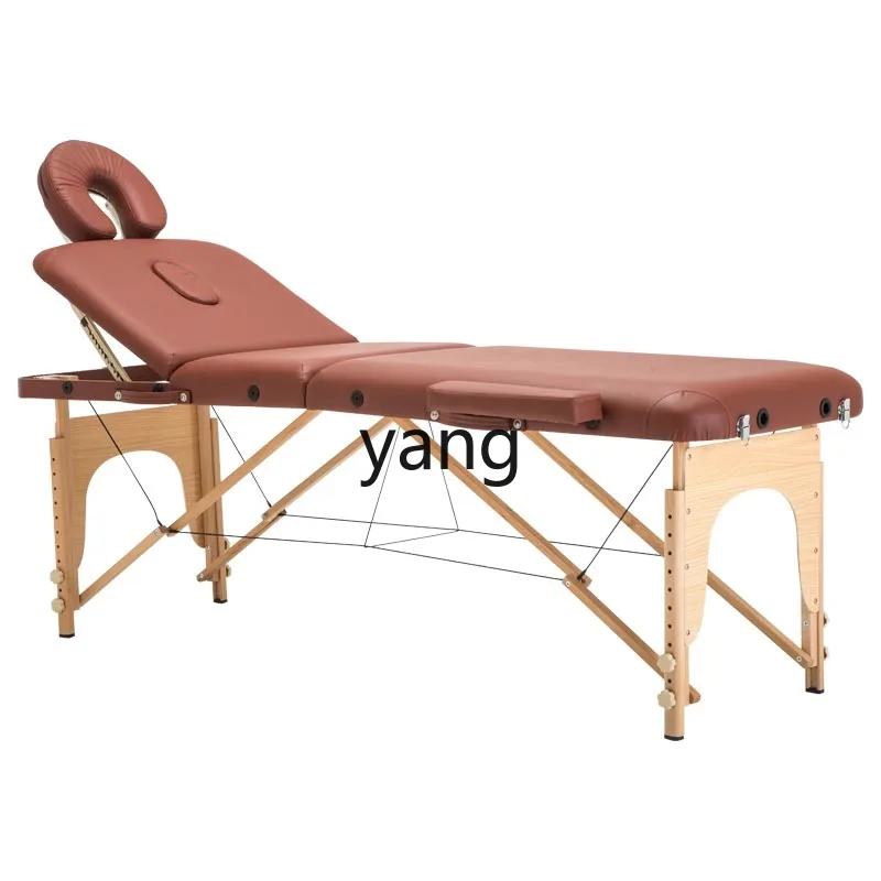 

Yjq Multi-Functional Folding Massage Bed Traditional Chinese Medicine Tuina Therapy Beauty Body Fire Therapy Tattoo Bed