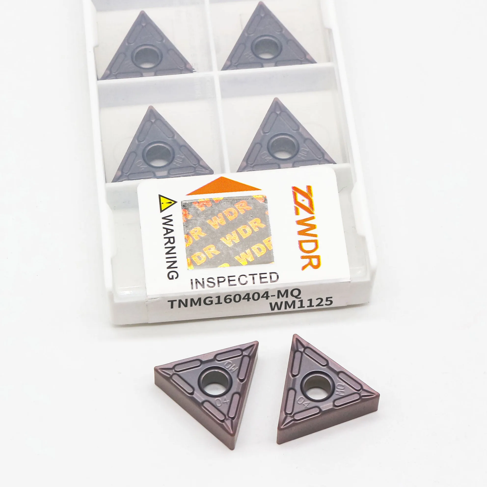 TNMG160404 MQ 1125 Carbide Inserts CNC External Turning Tool metal lathe Blade TNMG 160404 For Stainless Steel