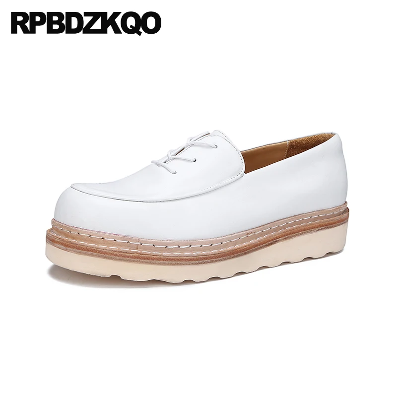 Work Handmade European Luxury Large Size Comfort British Style 11 Men Brown Genuine Leather Shoes High Quality 2022 Spring White image 5
