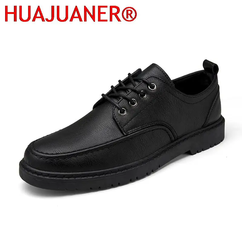 

Men Leather Shoes Fashion Derby Mens Luxury Formal Shoes Wedding Shoes Men's Oxford Classic Business Office Leather Casual Shoes