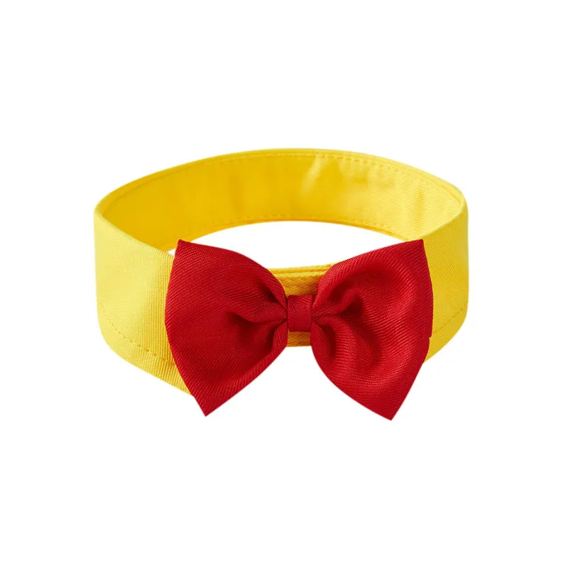 Bowtie for Cat Dog Bow Tie Collar Black Red Adjustable Dog Tuxedo Collar Pet Wedding Formal Tuxedo Suit Outfits Birthday Costume view 4