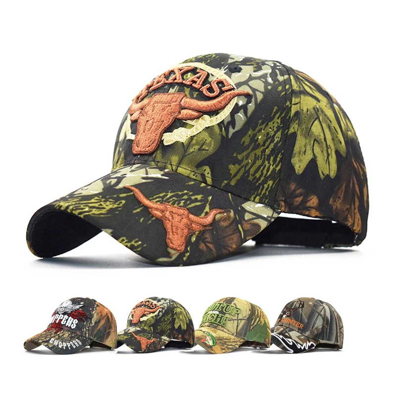 Baseball Cap Snapback Hat Sun hat Camouflage flag pattern embroidery Spring Autumn baseball cap Sport cap Hip Hop Fitted Cap