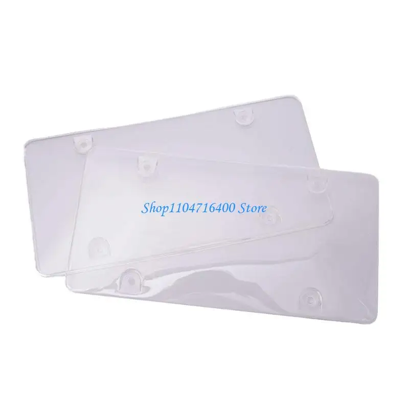 

y1gd Cover Shield-License Plate Frame Truck Exterior Decoration Tag Frame Reflective Anti-Speed Red Light Toll Camera Stopper