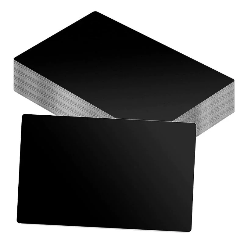 50 قطعة بطاقة دعوة معدنية ، بطاقة نقش بالليزر مخصصة لدعوة زفاف أنيقة ، بطاقة عمل ، بطاقة عضوية VIP 86x54x0.8mm