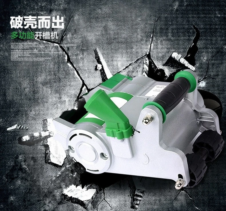 220V Lightweight one-time molding without dead ends wall foam brick slotting machine water and electricity installation