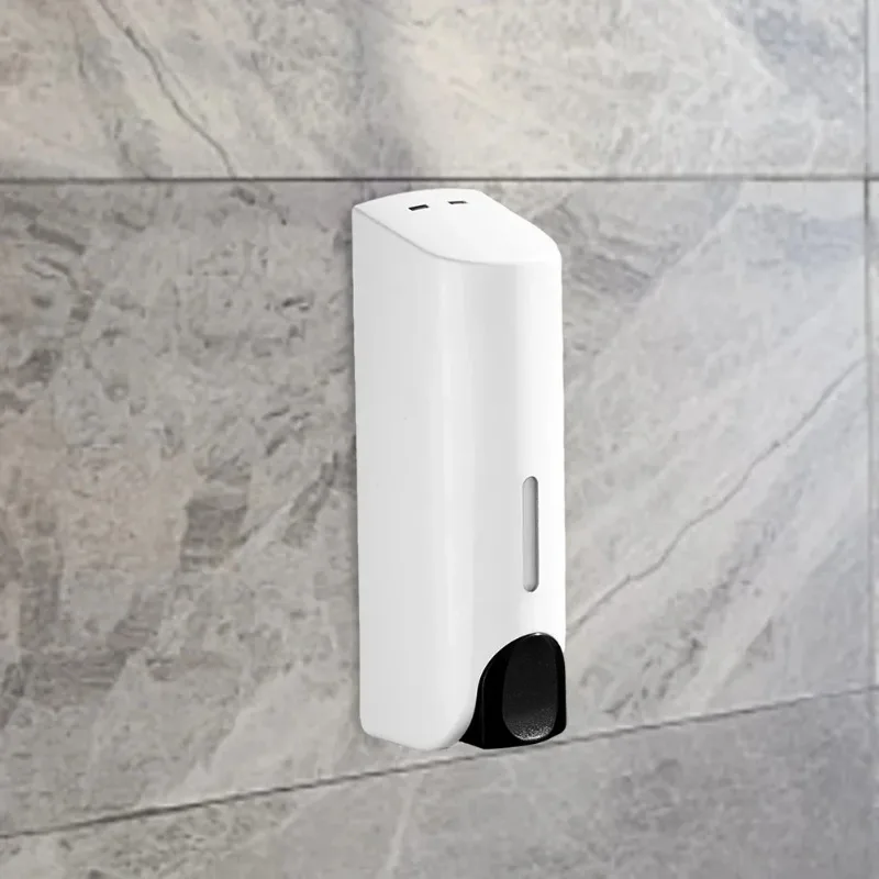 Dispenser di sapone liquido Dispenser di lozione gel doccia Montaggio a parete Shampoo Contenitore di gel doccia Versatile per gadget da bagno