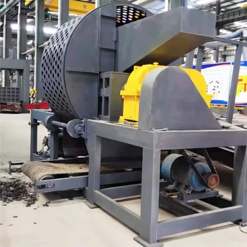 Sturdy Structure Minimal Upkeep Tyre Shredding Equipment Waste Tire Shredder Machine for Extended Service