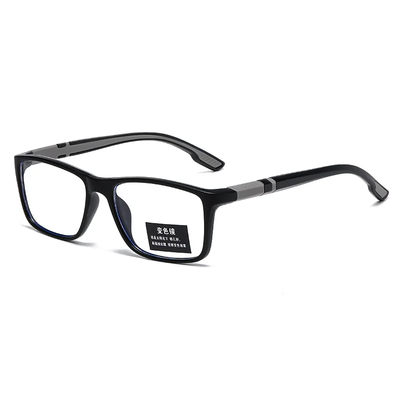 Fashion Photochromic Reading Glasses for Men Sports Glasses Anti Blue Light Glasses +100 +150 +200 +250 +300 +350 +400
