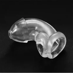 Penis Ring Ball Stretcher Cock Sleeve Semen Lock Ring Male Chastity Cage Delay Ejaculation Prevent Masturbation Rubber Testicles