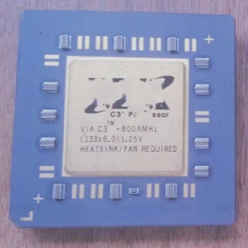 1PCS VIAC3 800AMHZ VIAC3-800AMHZ (133X6.0)1.25V  AG60BN1S Ceramic gold plated BGA chip