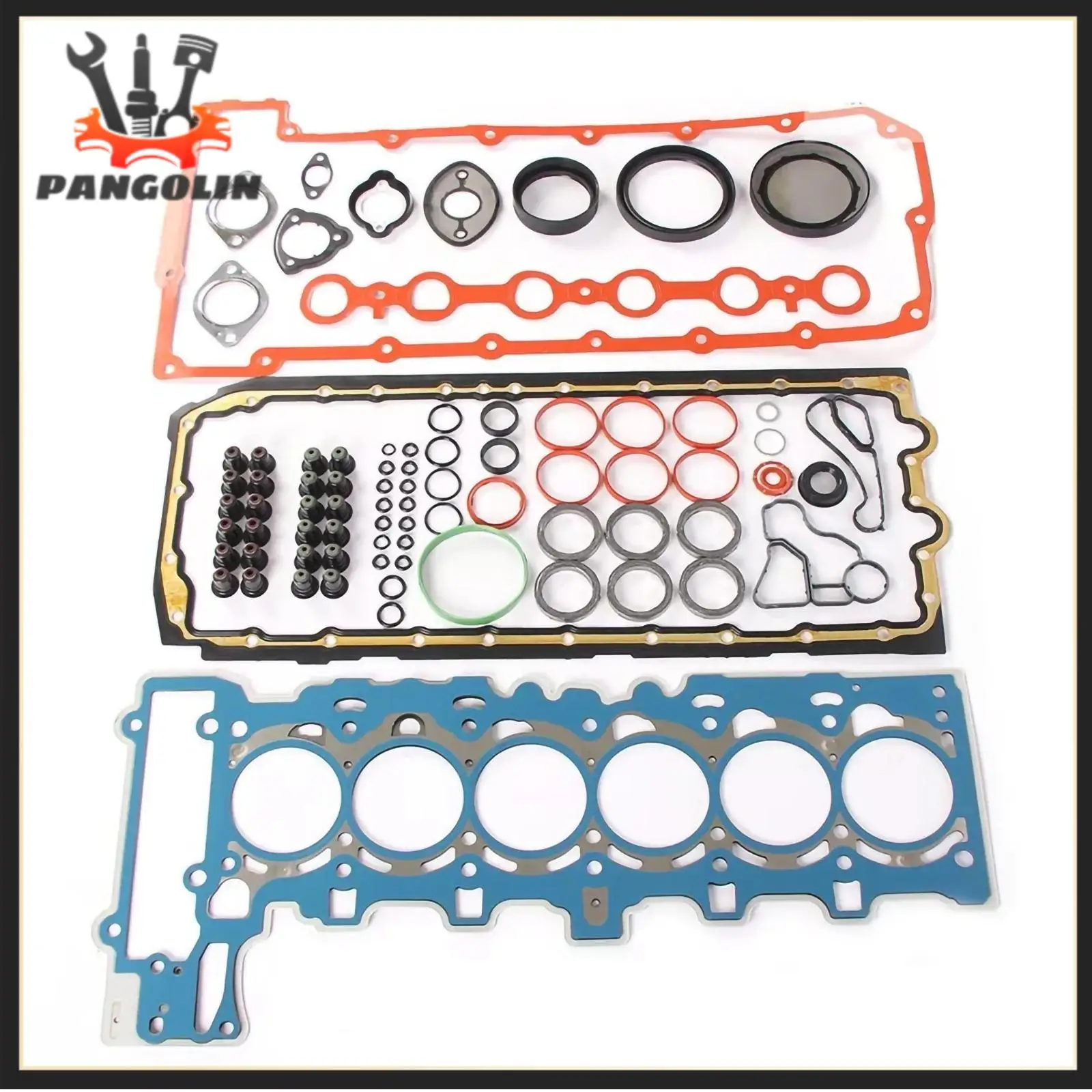 

Engine Overhaul Gaskets Seals Kit 11127555310 11127555311 11137548031 For BMW 323i 525i E90 E60 E83 E84 N52 N52B25 2.5L Engine