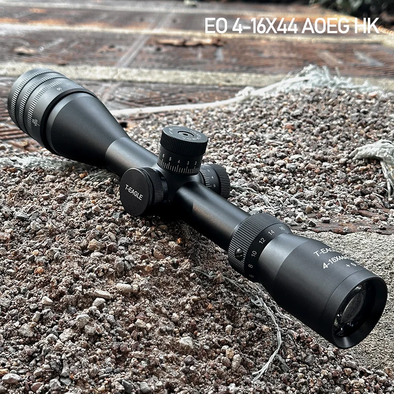 

T-EAGLE EO4-16x44AOE KN Тактический прицел Зрительная труба для охоты Оптический прицел для страйкбола Красный Зеленый Синий Подсветка .223