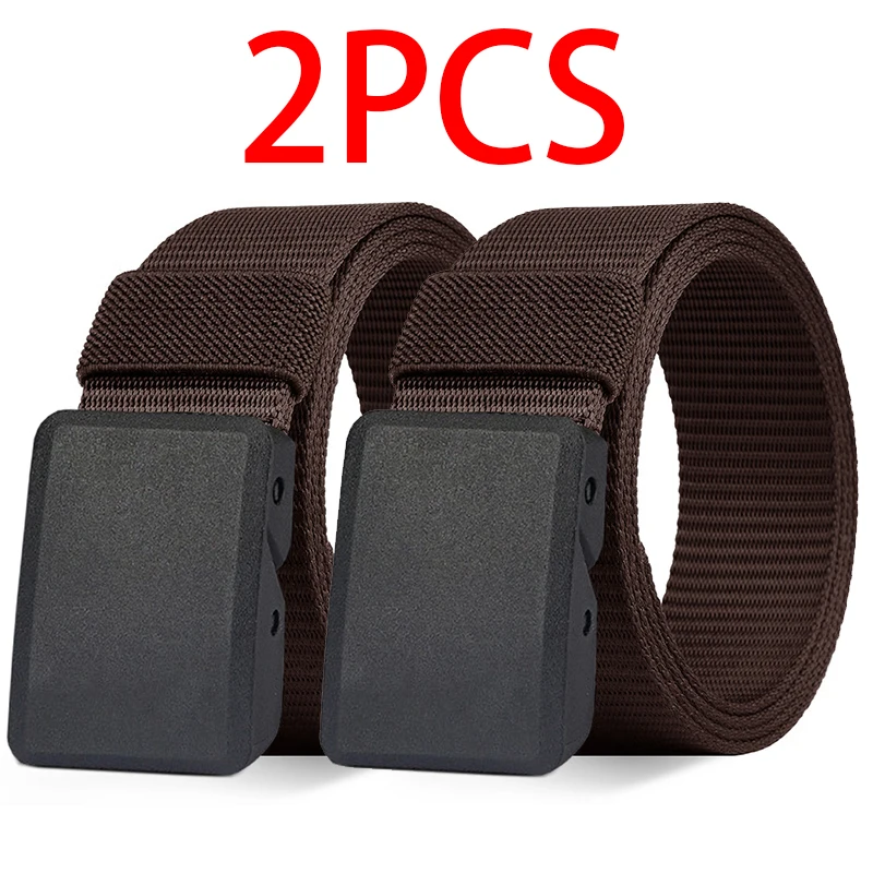 2PC Military Automatic Buckle Nylon Belt Outdoor Hunting Multifunctional Tactical Canvas Belt High Quality Men And WomenBelt, image 10