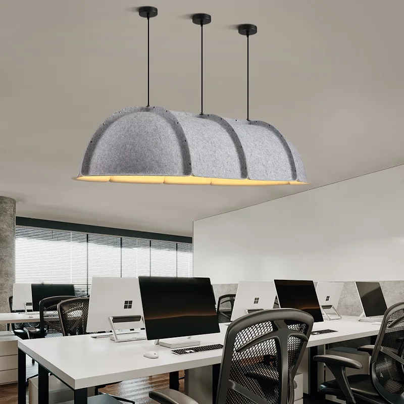 Lomin Felt Fabric Pendant Light E27 LED Creative Sound-Absorbing Lamp for Restaurant Bar Counter Office Coffee Shop