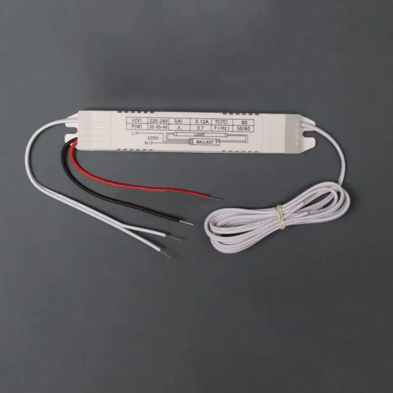 Ballast Fluorescent Electronic Ballast For Fluorescent Lamps Bulb 20-40W 220V/AC For Headlight Of T8 NEW электронный балласт