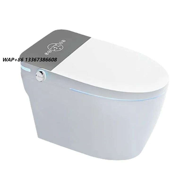 Direct From China Manufacturer Fully Automatic Smart Toilet with LED Display Foot-sensing Flush Voice Control Smart Toilets