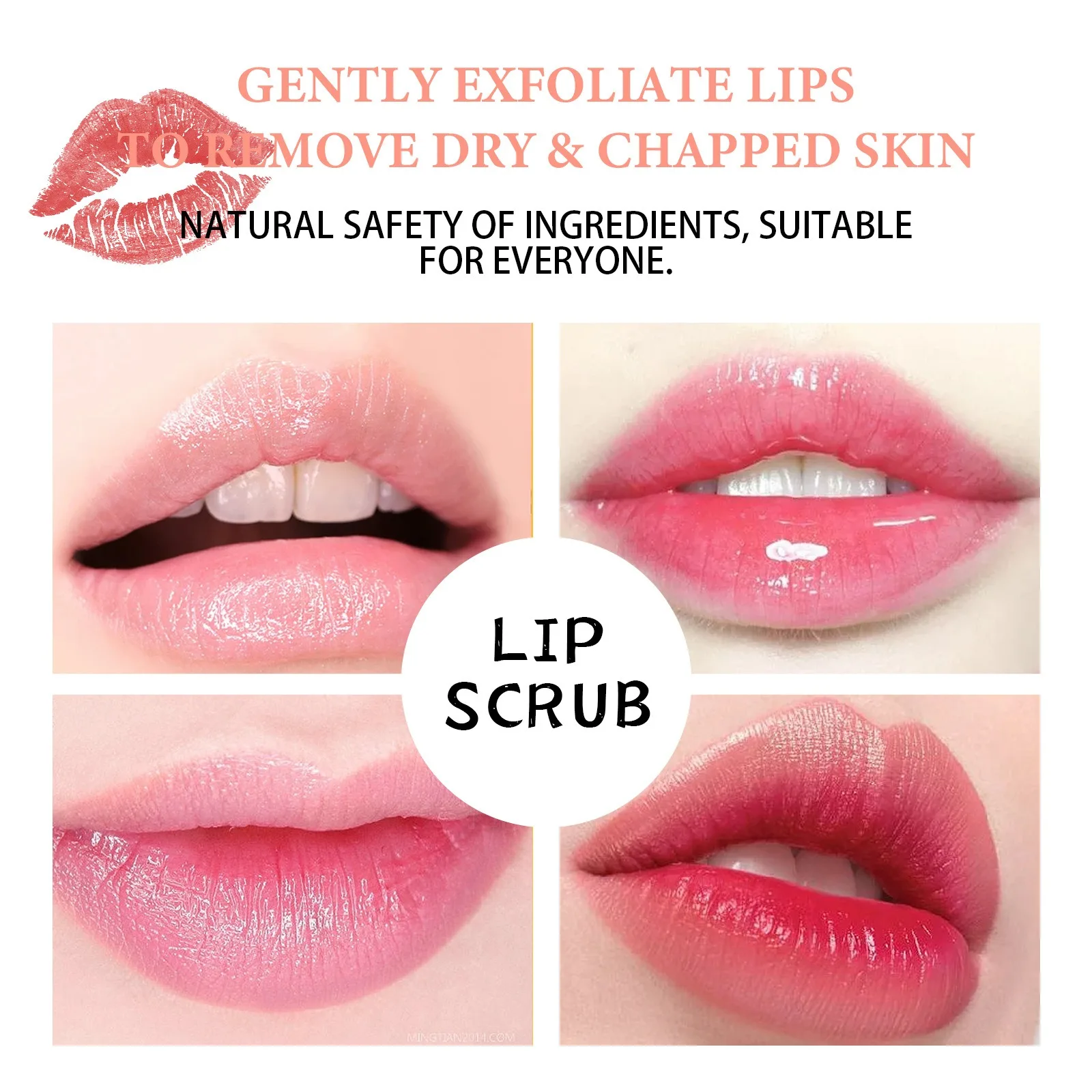 30g Lip Scrub Hydrating Moisturizing Exfoliating Lip Dead Skin Fading Lip Lines Anti-drying Fading Lip Wrinkles Lip Care