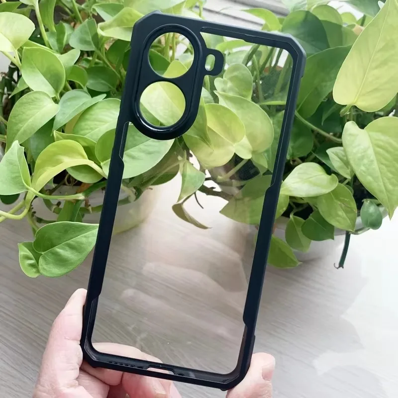 For Xiaomi Redmi Turbo 4 5 Case XUNDD Airbags Shockproof Transparent PC+TPU Camera Protection Cover for Redmi Turbo4