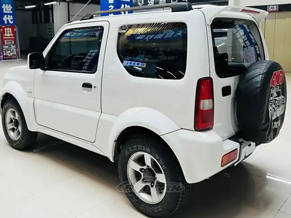 For 2007 08 09 10 11 12 13 14 15 SUZUKI JIMNY With LED Lights High Quality ABS Plastic Unpainted Spoiler Trunk Boot Wing Spoiler