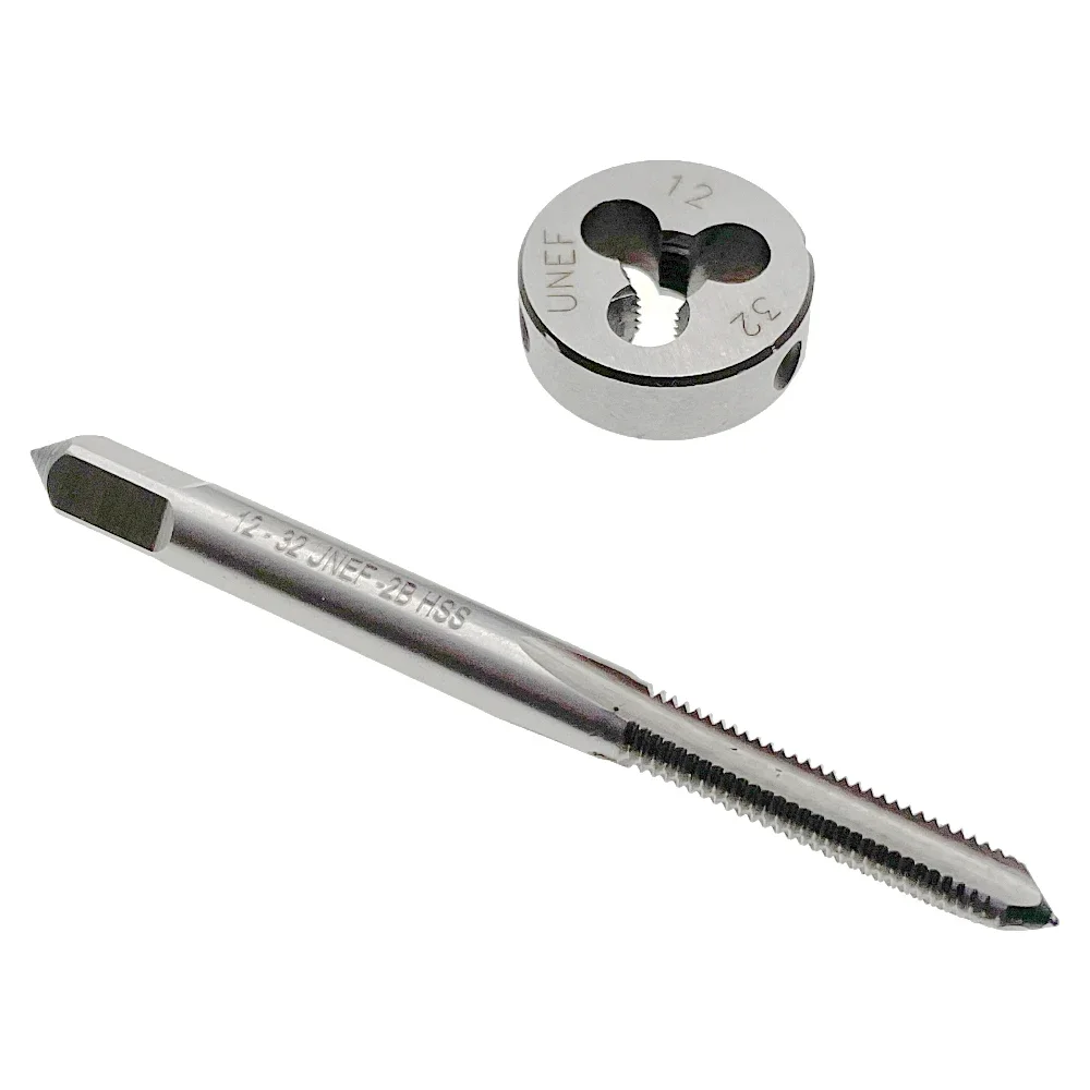 12-32 Tap and Die Set RH Right Hand 12x32 Thread Cutting Threading Tool