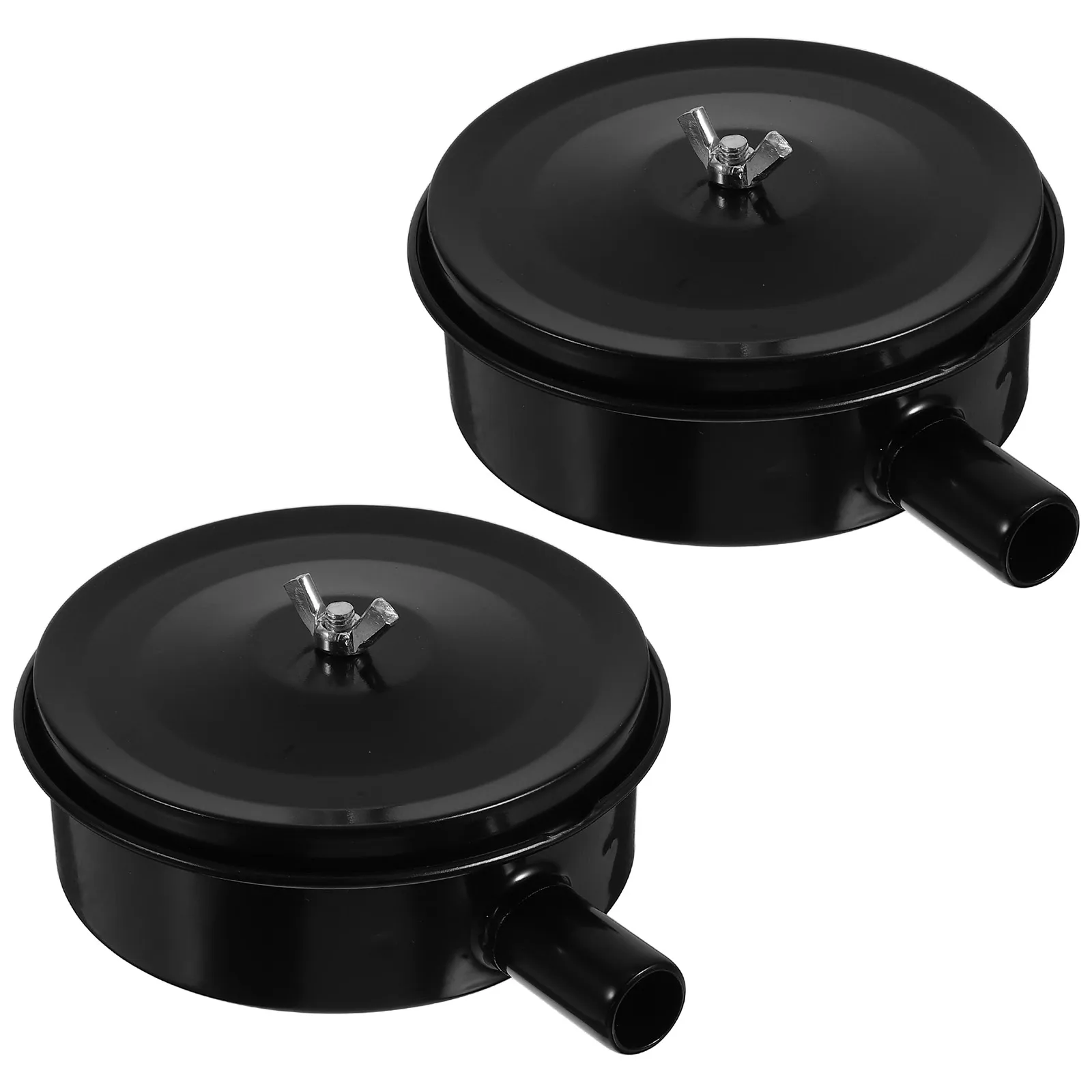 

2pcs 2cm Belt Driven Air Compressor Muffler Black Quiet Filters Noise Silencer Pneumatic Parts Industrial Home Use Efficient