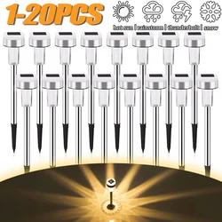 Solar Outdoor Lights Garden Lamp Solar Powered Waterproof Landscape Path Outdoor for Yard Backyard Lawn Patio Decorative