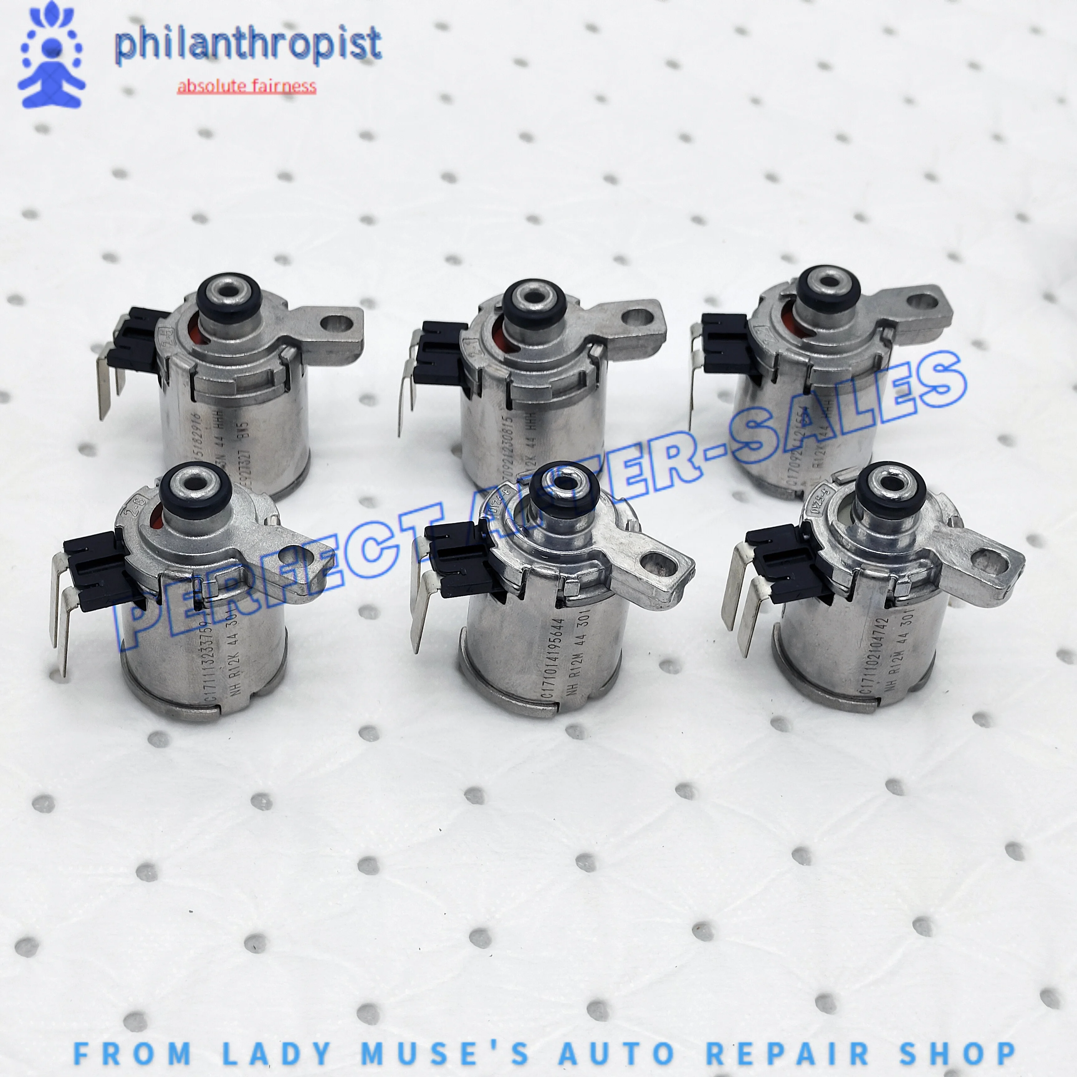 

6-Speed Automatic Transmission Solenoid Valve Kit 1 Set/10PCS, M11 Valvebody For SsangYong Actyon, Korando, Geely