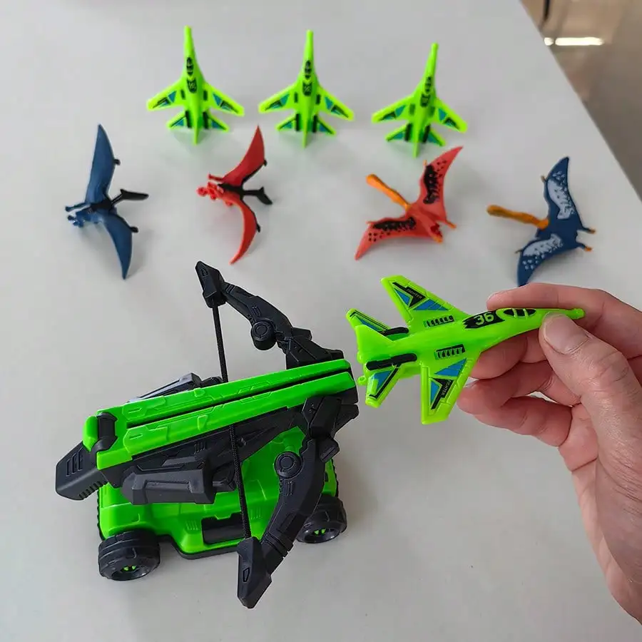 

Manual Flying Plane Launcher, Perfect Outdoor Fun & Entertainment Choice, Ideal Birthday Or New Year Gift