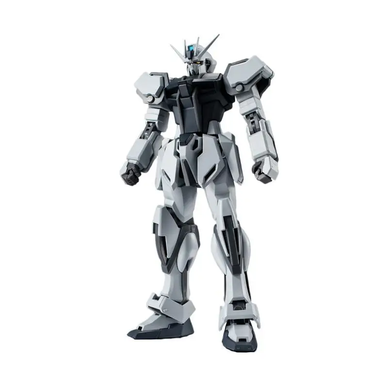 Wykluzowańca z Konwencji Bandai: Robot Damashii Strike Gundam, nieaktywowana kolorystyka, ruchoma, gotowa figurka.