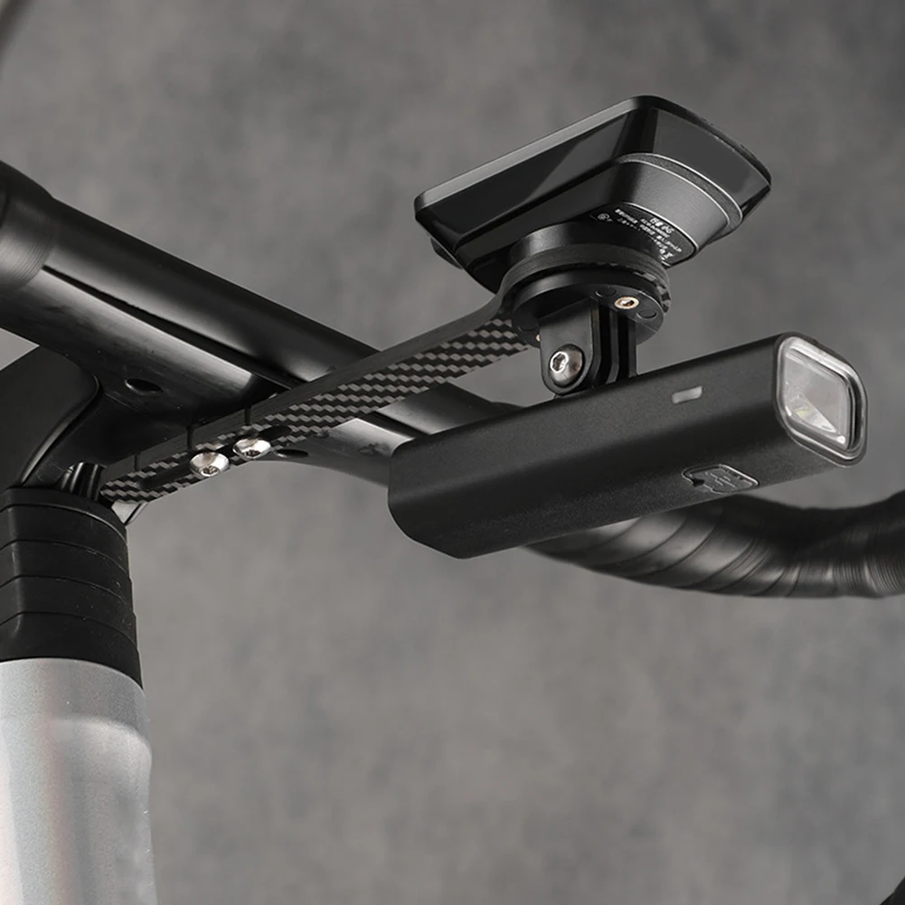

Carbon Fiber Bicycle Computer Holder Road Bike Speedometer Mount Holder Cycling Speedometer Support for Garmin Bryton