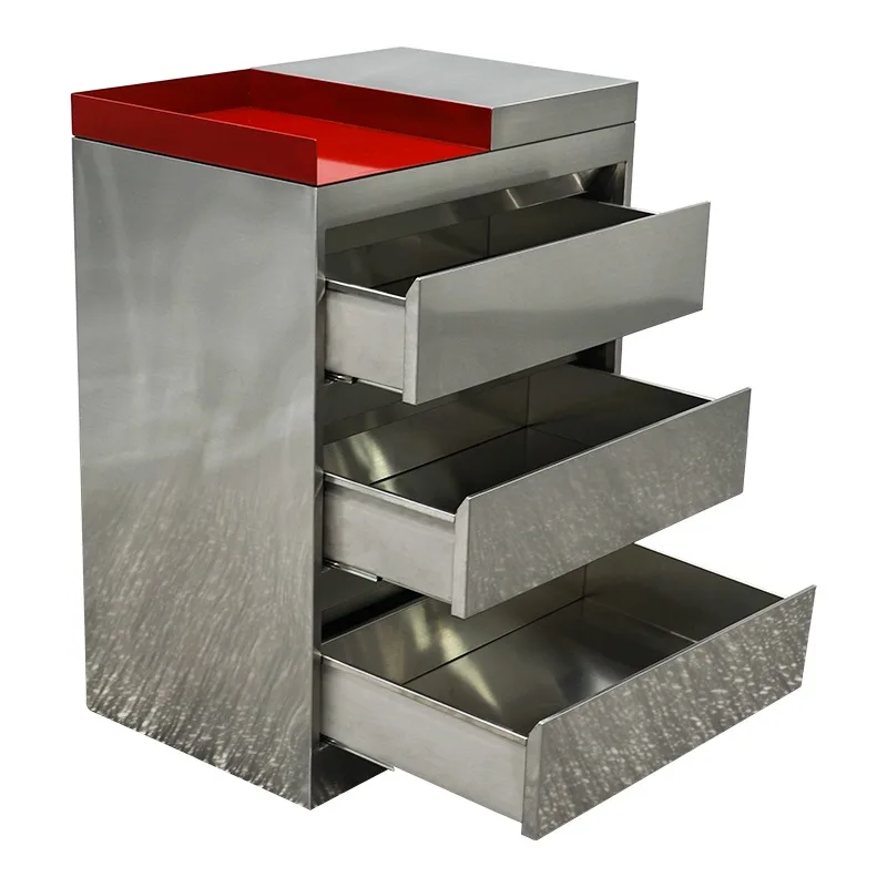 

Stainless steel hair cutting cabinet, hair salon trolley, special locker for hair salon, tool cabinet