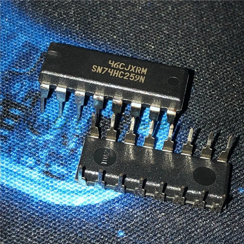 10PCS/LOT SN74HC259N 74HC259N DIP-16  74HC259  Logic chip