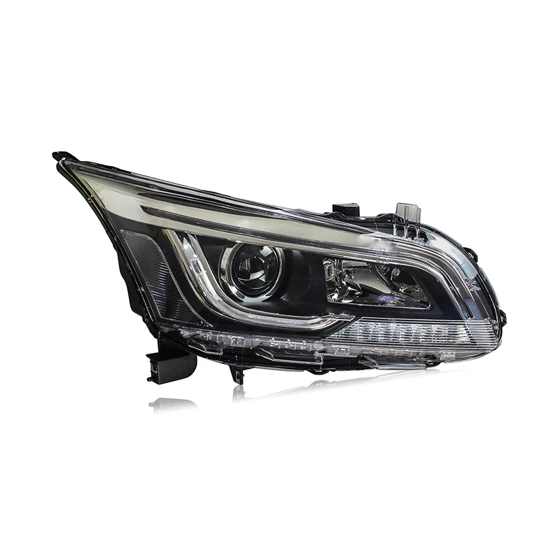 For Chevrolet Cruze Headlights 2015 LED Headlight DRL Lens Double Beam H7 HID Xenon bi xenon lens Head lamp