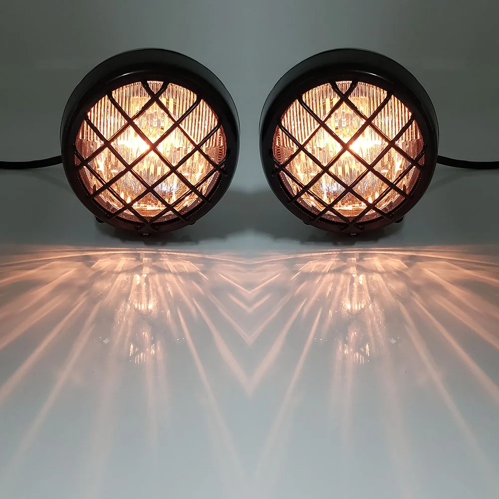 

Pop Pop 2 шт. передняя фара для квадроцикла, квадроцикла, багги Dune Buggy 70/110/125/150/150cc, 4 колеса для Yamaha Banshee