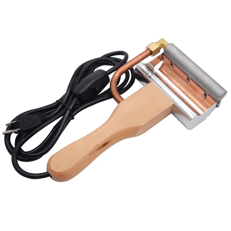 

Electric honey cutting knife tool for cutting honey, cutting wax and cutting honey with wooden handle, electric honey cutting fo